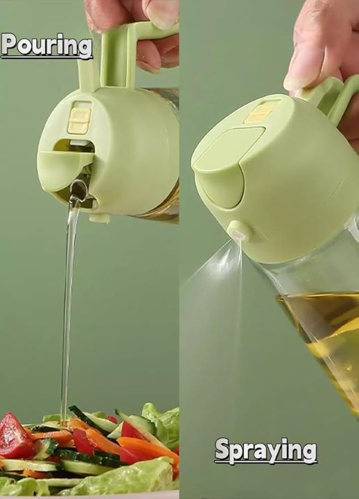 The Spruzy | 2-in-1 Glass Oil Dispenser and Sprayer